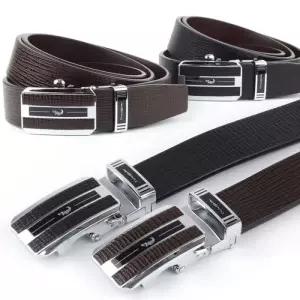 [옷자락]남자 골져스 허리 소프트 자동 셋업 신사용 레더 벨트