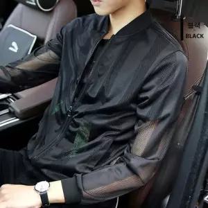 [다잇템]남성 골프의류 매쉬 쿨점퍼 여름 햇빛차단