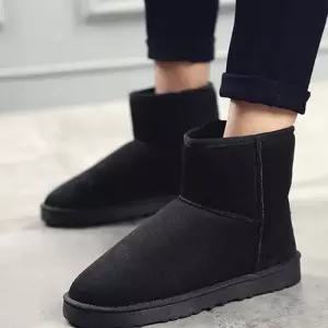 [다잇템]남성 겨울 보온 따뜻한 스웨이드 데일리 부츠