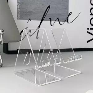 전시용 논슬립 아크릴 다용도 휴대폰 거치대 스탠드형
