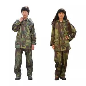 [다잇템]남성 등산우의 산행용 밀리터리 긴바지 세트