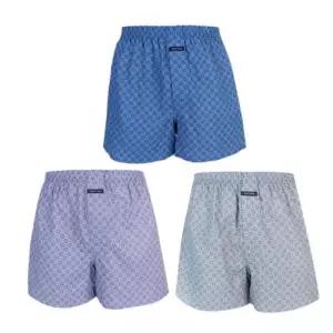 [다잇템]남자 면 100 패턴 빅사이즈 사각 트렁크 팬티