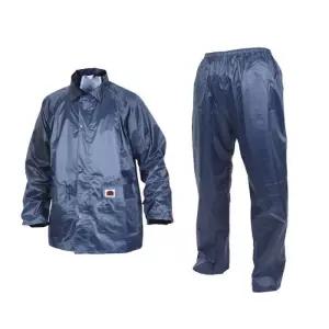 [다잇템]남성 현장 방수원단 분리형 투피스 레인코트