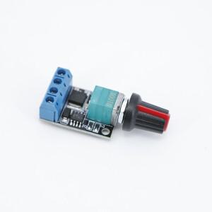 1개 5V 12V 16V 10A 전압 조절기 PWM DC 모터 속도 스텝리스 LED 디머 전원