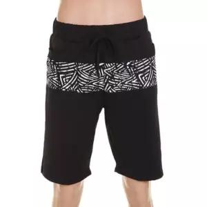 [다잇템]남자 라인 패턴 블랙 포인트 수영복 반바지