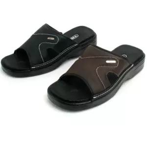 2호 지압 튼튼한 남성사무실글리퍼 바느질 쿠션슬리퍼