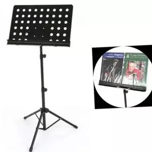 악보대 보면대 휴대용 조절 높이 연주용 스탠드 접이식