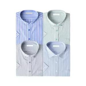 [핫코드]남자 반팔 와이셔츠 스트라이프 4컬러 S1233SV7519