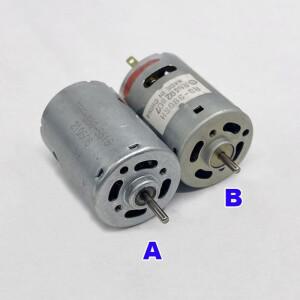 RS-380SH-6516 / 마이크로 28mm 전기 모터 DC 3V-7.4V 3.6V 고속 2.3mm 샤프트 스크루 드라이버 드릴 엔진