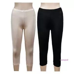 여성 8부 핏이예쁜 인견 신축성 레깅스 속바지mno432