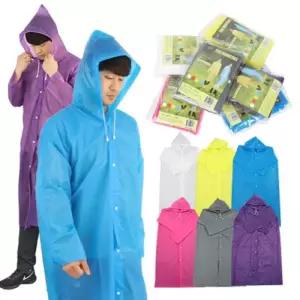 [다잇템]남자 우의 일반형 우비 EVA방수 다회용 코트