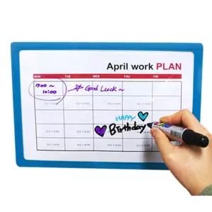 떼엇다붙였다 A5 포켓패드 안내판 파랑부착 게시 POP 전시 벽포켓 게시물 알림 알림보드 부착 문꽂이 월프