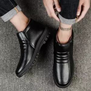 [다잇템]남자 겨울 출근룩 회사신발 작업화 방한 부츠