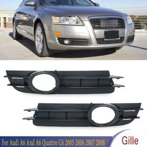 앞범퍼 안개 램프 라이트 그릴 레이싱 Audi A6  Quattro C6 2005 4F 0807682 A