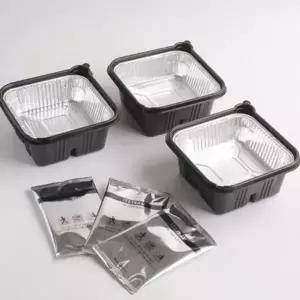 비화식 휴대용 캠핑 용기 조리용 도시락 일회용