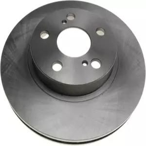 ACDelco 실버 18A1722A (19287235) 코팅되지 않은 전면 디스크 브레이크 로터