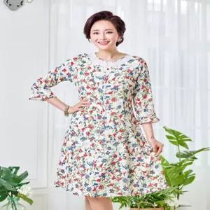 [마담엘레강스][마담엘레강스] 플로리나 넥 핫피스 섬머 원피스 K191OP02