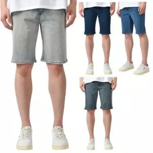 [핫코드]남자 여름 노멀 청 반바지 빅사이즈 4컬러 HC009