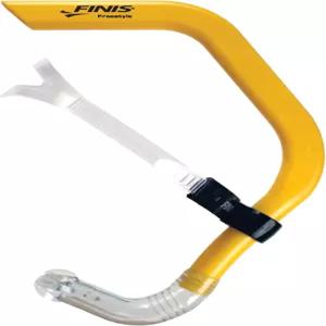 FINIS 프리스타일 센터-마운트 수영 스노클 노란색