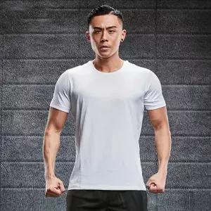 TBZ 3D입체공법기능성무지반팔 운동복 헬스복 남자반팔