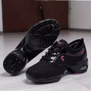 댄스 에어로빅 편안한 쿠션 발바닥 운동화 메쉬 신발 지지력ssu288