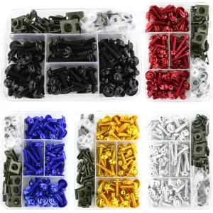 호환   CBR600 F F2 F3 F4 F4i CBR 600RR 900RR 929RR 954RR RC51 CBR1000RR 용 풀 페어링 볼트 키트 패스