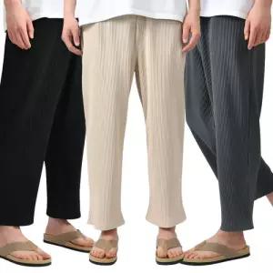 [핫코드]국내생산 남자 여름 쿨링 밴딩 와이드 팬츠 3컬러 927