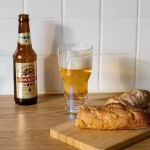 TBZ 홀로그램 카페 유리컵 맥주잔 하이볼 소맥 음료글라스