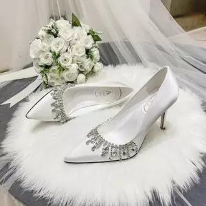 [무슈봉]주문제작 프로포즈 웨딩촬영 추천 새틴 슈즈