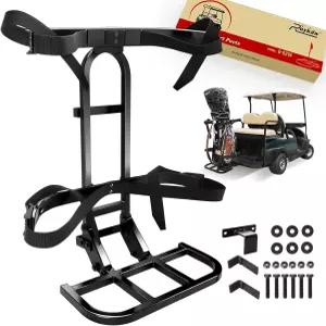 로이코 업그레이드 골프 카트 뒷좌석 가방 홀더 범용 EZGO/클럽 카/야마하 랙 더 나은 고정/공간