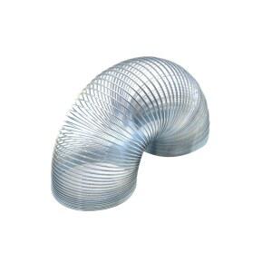 높이 69MM 과학 작은 무지개 코일 금속 슬링키 봄 향수 걷기 미니 매직 스틸