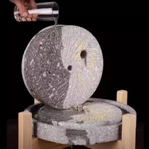 옛날 맷돌 소품 갈이 콩국수 고급 두유 두부 옛날맷돌 절구