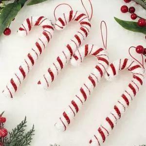 비타리토 루비레드 트리 오너먼트 4p 막대사탕C 장식 장식품 소품 인형 크리스마스 용품 성탄용품