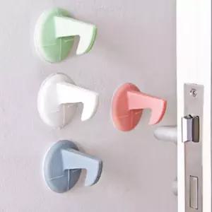 안전 실리콘 문고정 고리 닫힘방지 손가락 보호 어린이 스토퍼 홀더 걸이