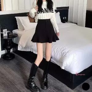 여성용 속바지 투버튼 무늬 물결 속치마 인견 소재nop828