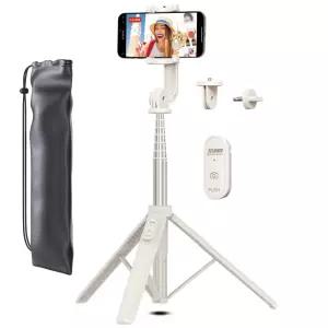 셀루미 155cm 롱레인지 무선 블루투스 올인원 삼각대 셀카봉 SEL-GT1550M 바닐라 브론즈