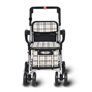 할머니 걸음 보조 실버카 나논 시트 용품 경량 플라워 미니 카트 실버보행기