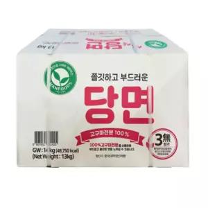 잡채 당면 14kg 벌크, 대용량 당면, 찜닭 당면
