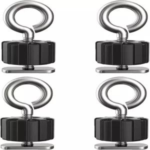 ED ALRIVESPLT 9004 카약 레일 트랙 나사 타이다운 아일렛 노브 너트 하드웨어 스테인리스 스틸 카누