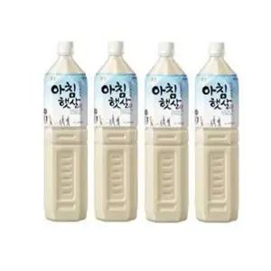 웅진 아침햇살 1.5L 4개