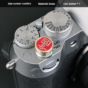 후지필름 카메라 셔터 버튼(XE5, XM5, XT30, X100 등) 및 니콘 ZF 버튼 캡에 적용 가능