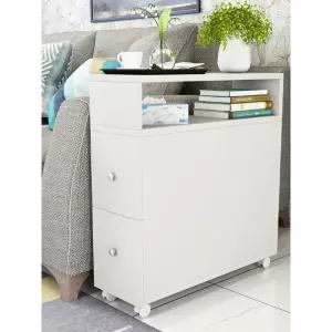 틈새수납장200 이동식 쇼파옆 틈새수납장 틈새 수납장 테이블