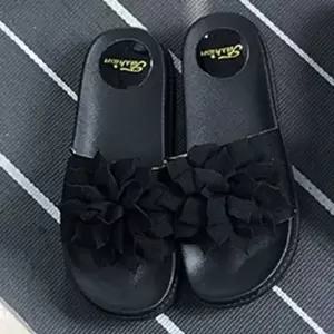 [오너클랜]인기상품 푹신한 플로라 여성 여름 EVA 슬리퍼 굽높이 블랙 240 [WFKU90O_260413]