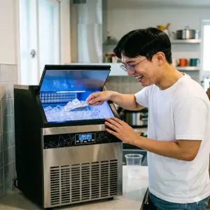 업소용 얼음 제빙기 음식점 대용량 직수 식당 아이스메이커 사무실 카페 대형