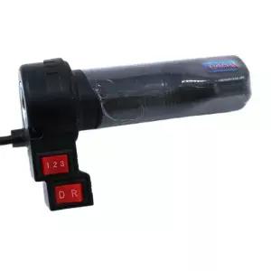 호환  EVfitting 전기 자전거 스쿠터 삼륜차 핸들 전기 자전거 스로틀 3 단 및 후진 스위치 단추 30-150cm