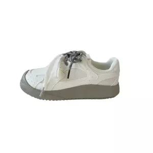 EAMT 여성용 캐주얼 빈티지 하계 워킹화 덕훈화 배기 보트화 백팩 YJ2