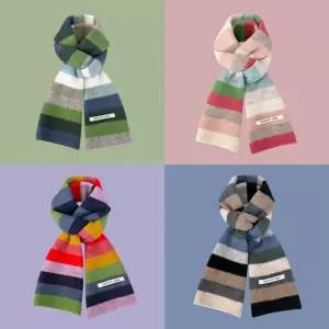 스트라이프 커플 목도리 우정 보온 머플러 스카프 넥워머 종류택1