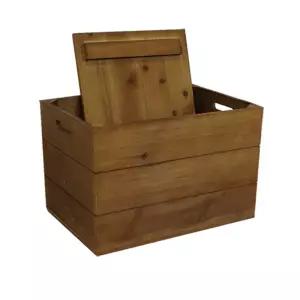 사과박스 공간박스 사과상자 레트로 보관함 엔티크