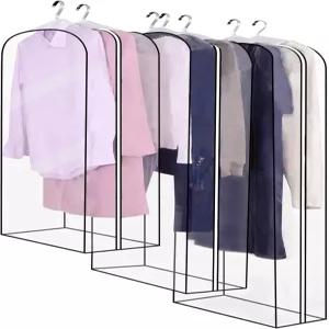 YHNH 59인치 옷장 수납 및 여행용 정장 가방 3종 세트 가제트 의류 커버 22인치 x 10인치 / 3팩