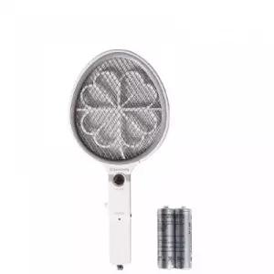 삼정 휴대용 야광 해충킬러 No.415763 190x480mm 화이트 전자 모기채 파리채